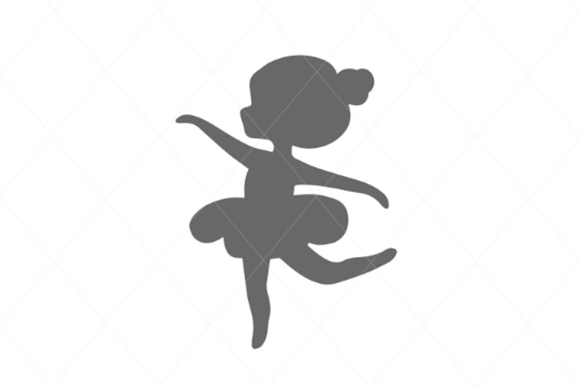 Ballerina Graphics for Modern Crafts