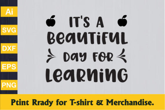 It s a Beautiful Day for Learning Teache Graphics & Crafts