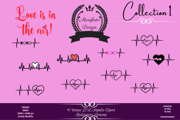 Love is in the Air: Graphics for Crafts