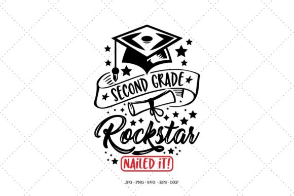 Second Grade Rockstar Graphics for Crafts